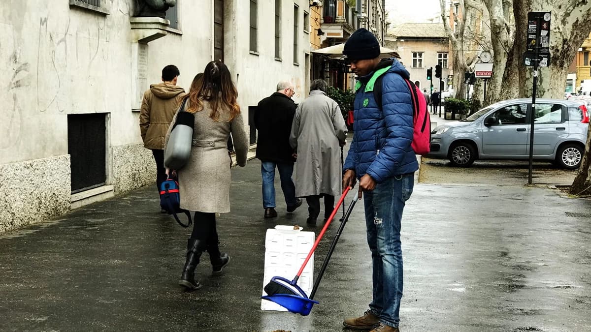 Men and women in Italy
